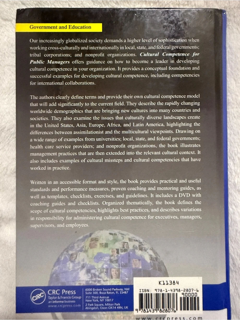 Cultural Competence for Public Managers: Managing Diversity in Today' s World